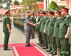 State President Visits Engineering Brigade 25
